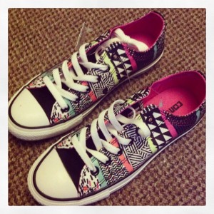 The limited edition Converse. Comfortable and fashionable. 