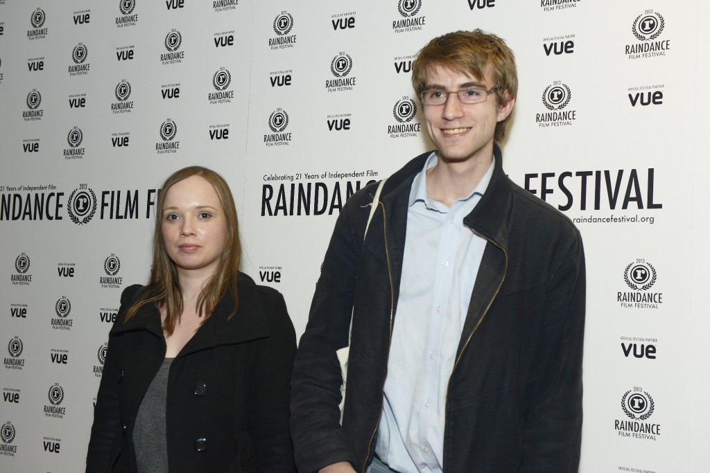 Catherine Balavage, editor of Frost, and James Yardley, Frost Writer. 