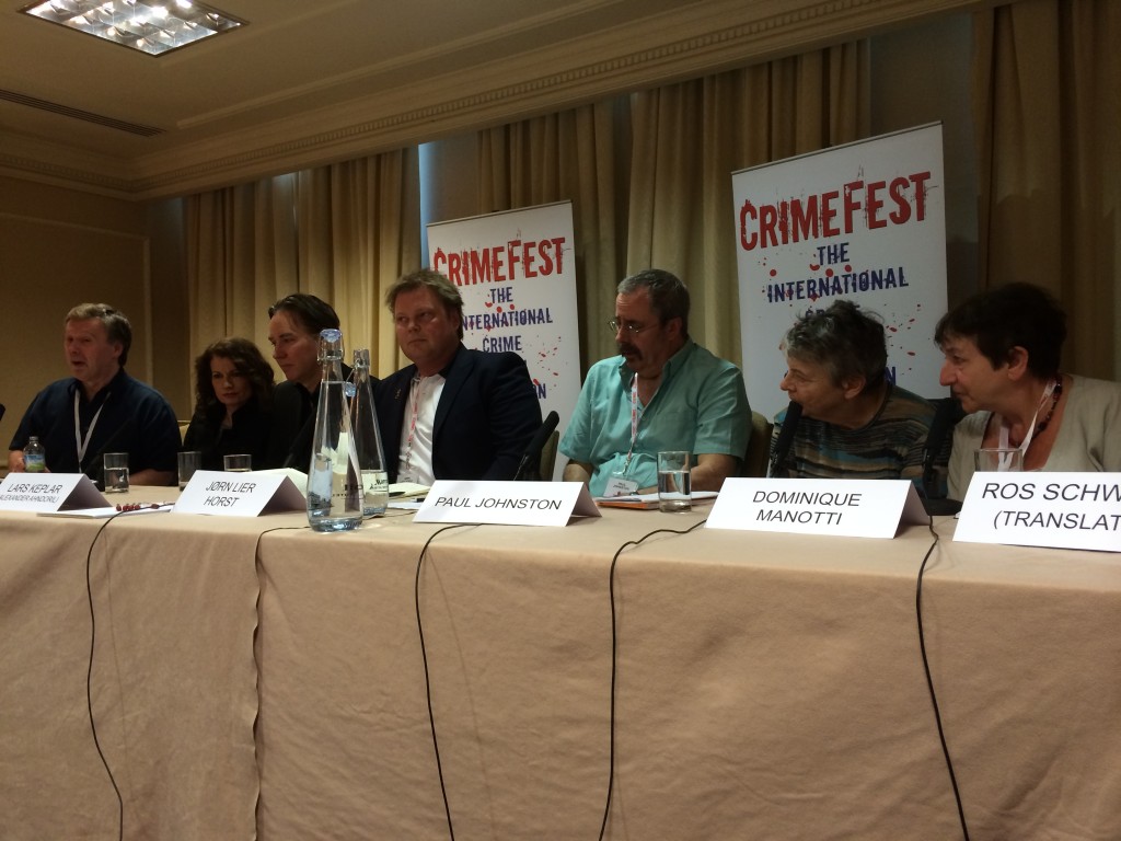CrimeFest4 B Forshaw EUROCRIME Panel