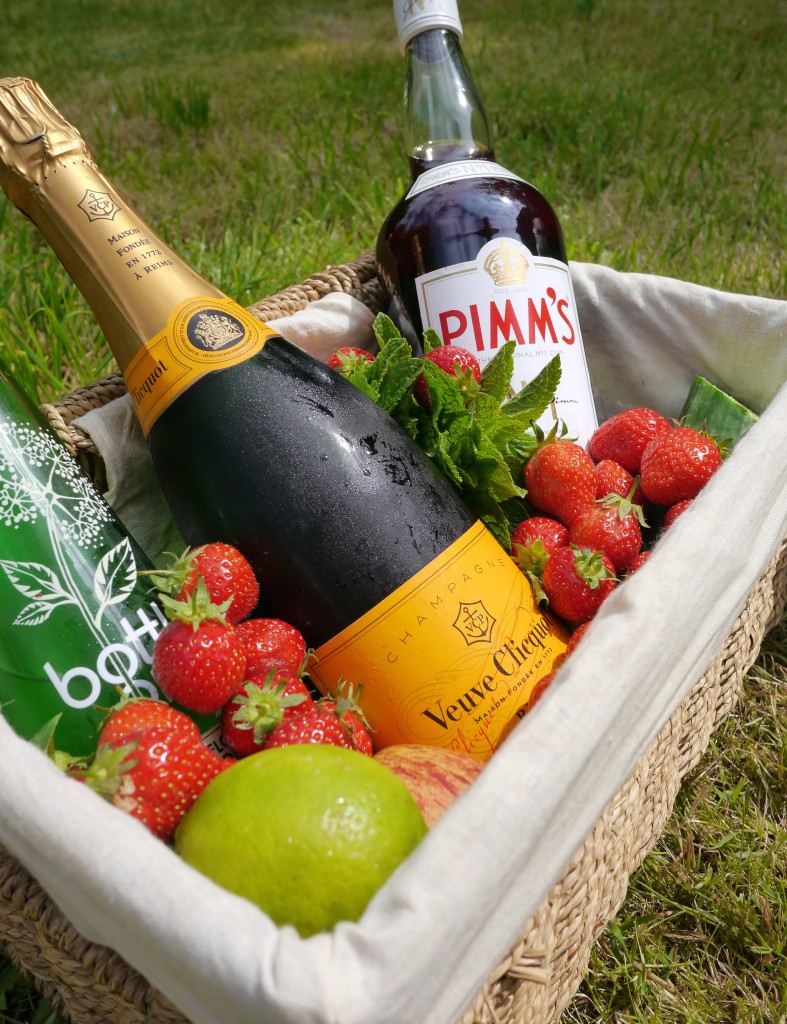 Pimms Royale with a Twist