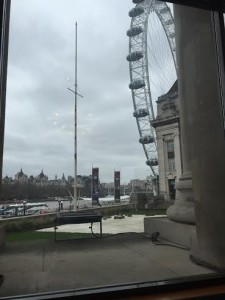 Gillray's Steakhouse and Bar view London Eye