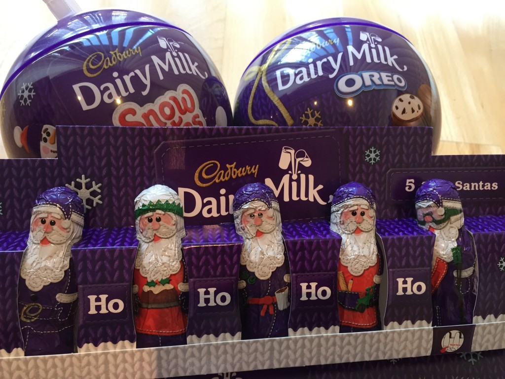 Cadbury's christmas chocolate