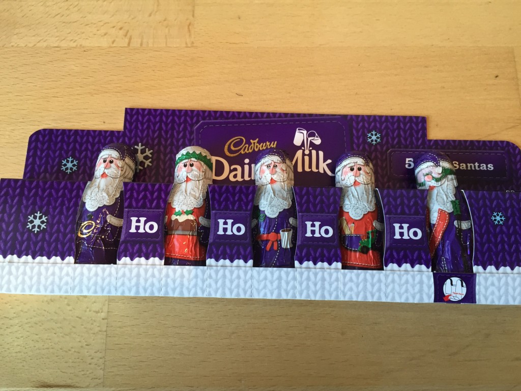 Cadbury's christmas chocolate