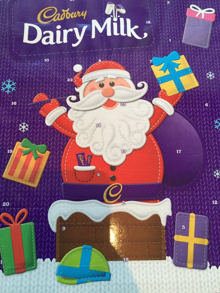 Cadbury's christmas chocolate