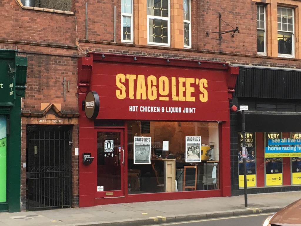 Stagolee's - chicken and liquor restaurant in North End Road Fulham