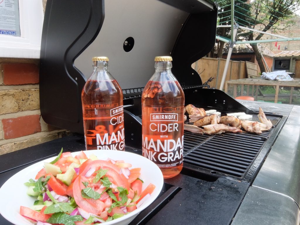 smirnoff cider barbecue drink