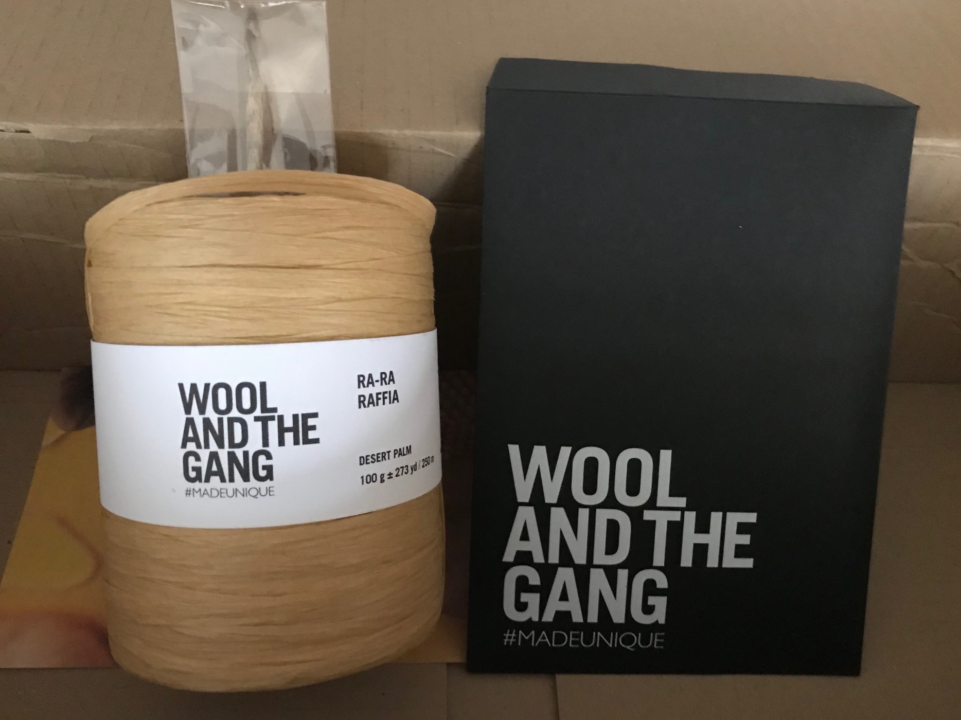 Wool and The Gang - Ra-Ra Raffia - 100 G - Paper Crochet Yarn
