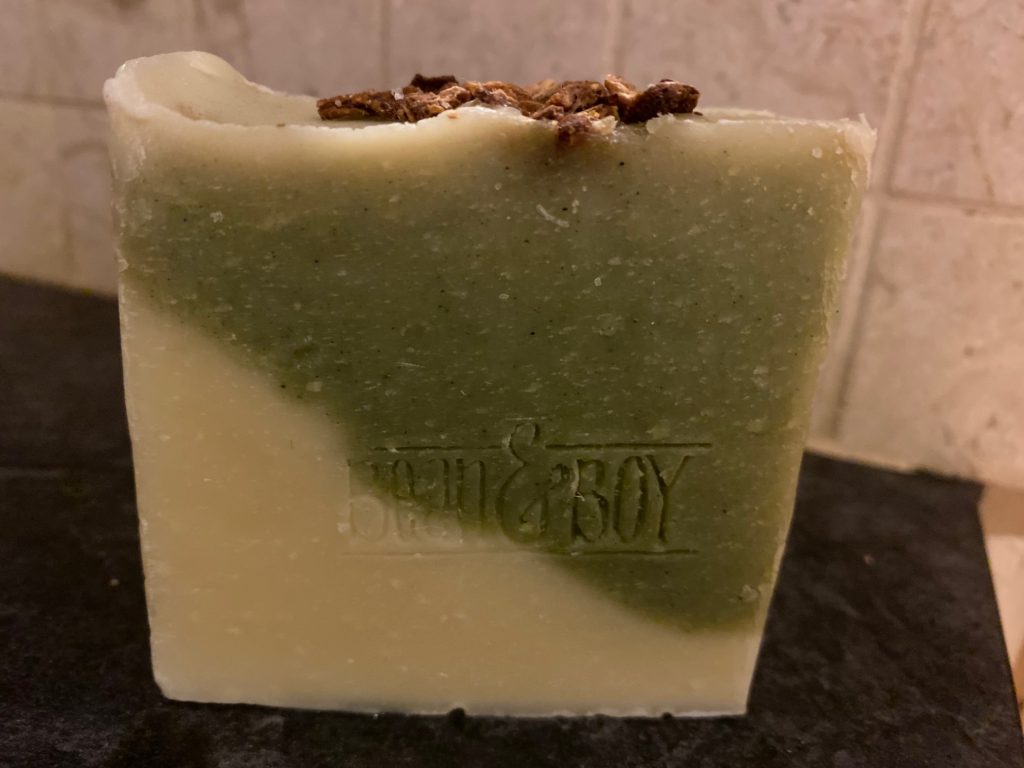 bean and boy handmade gin and tonic soap