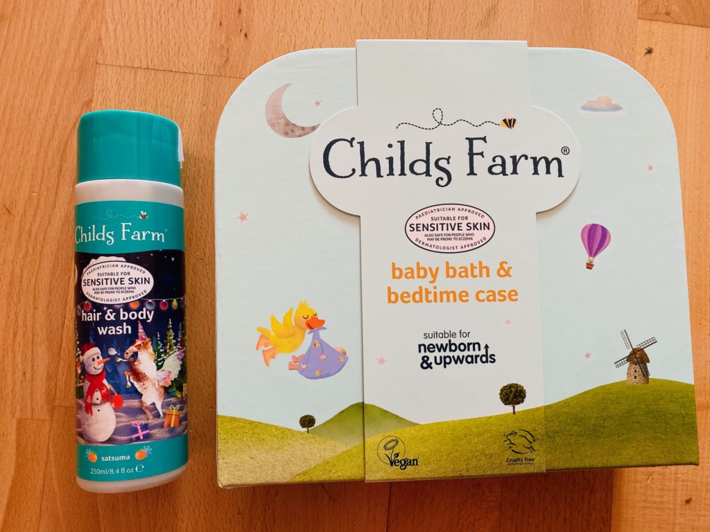 Child's farm, gift , baby bath & bedtime case, organic