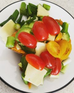 sweet potato, salad, health, diet, weight loss,