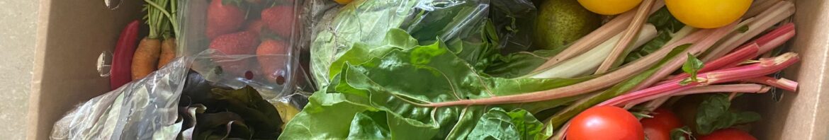 pale green dot, fruit and veg box, fruit, veg, vegetables, box, food, London,