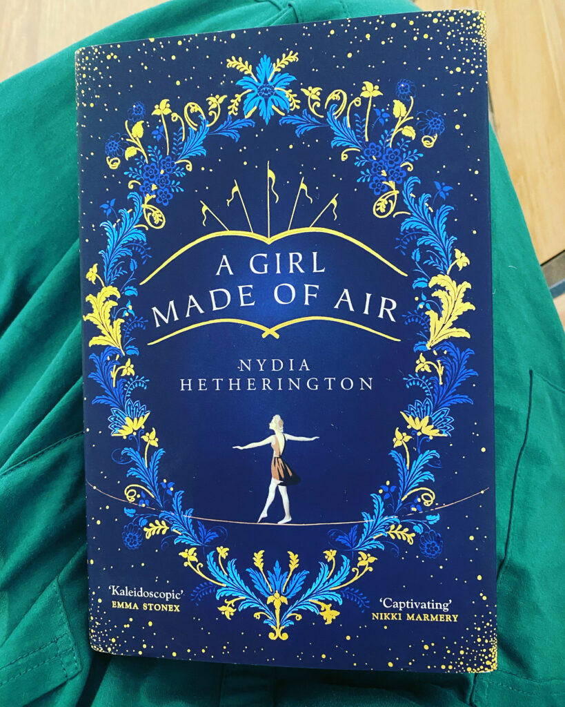 A Girl made of air, Nydia hetherington