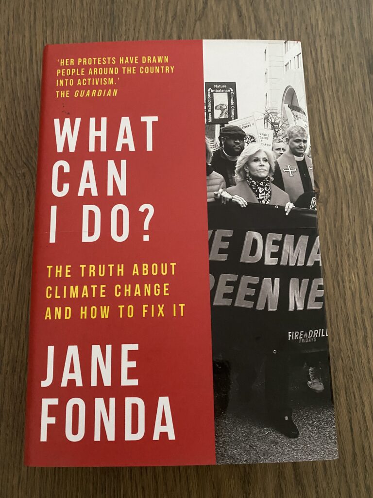 jane Fonda, What Can I do? climate change