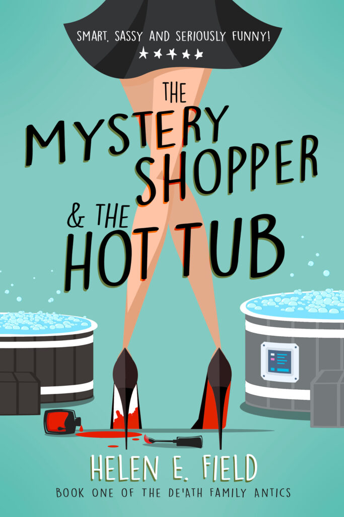 The Mystery Shopper & The Hot Tub , Helen E Field, writing, writer, how I write. 