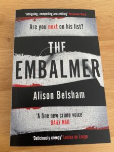the embalmer by Alison Belsham