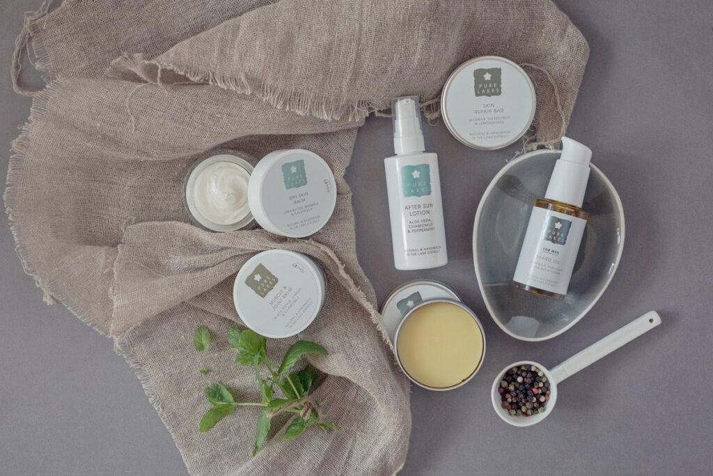 Pure Lakes, refillable , beauty, cosmetics, green, eco-friendly, 