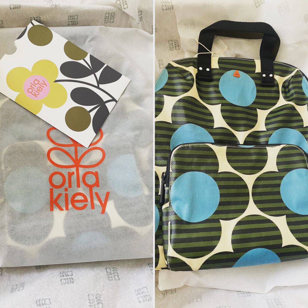 Orla Kiely bag, Orla kiely, backpack 