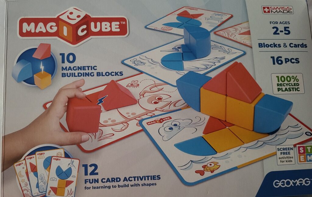 Magicube magnetic blocks and colourful cards reviewed by Natalie Jayne ...