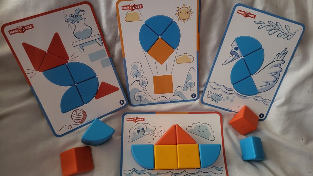 Magicube magnetic blocks and colourful cards reviewed by Natalie Jayne ...